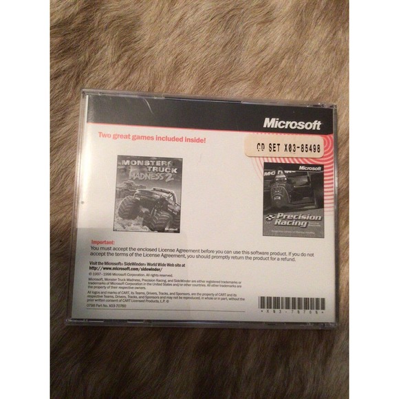 Monster Truck Madness 2 PC Microsoft Windows 95 And Sidewinder Game Controller